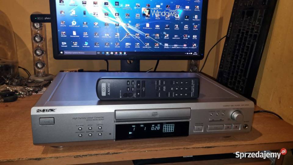 Odtwarzacz CD Sony CDPXE520 CDText pilot Top Warta