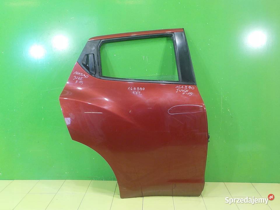 NISSAN JUKE I F15 15 DCI 11r 5D drzwi prawe tyl Suków