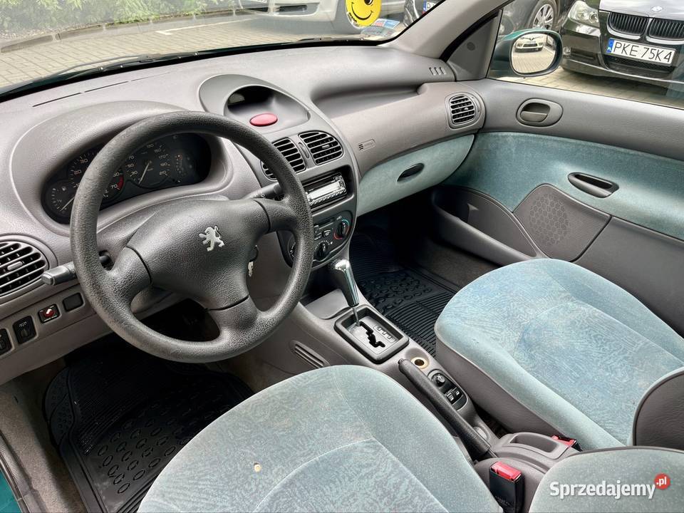 Peugeot 206 14b automat klima 142000km Poznań