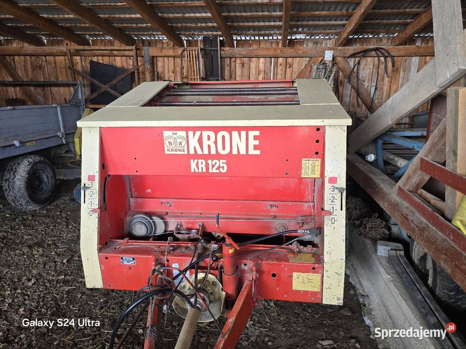 Prasa krone KR125 Owijanie sznurkiem Żywiec