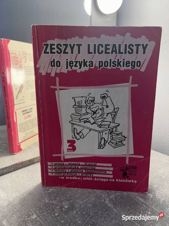 Zeszyt licealisty do języka polskiego klasa 3