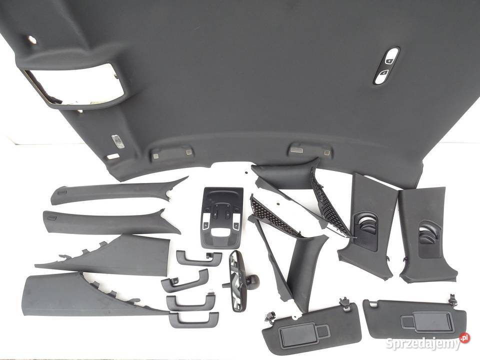 PODSUFITKA KOMPLETNA CZARNA SLINE 4G5867506 AUDI Podsufitki