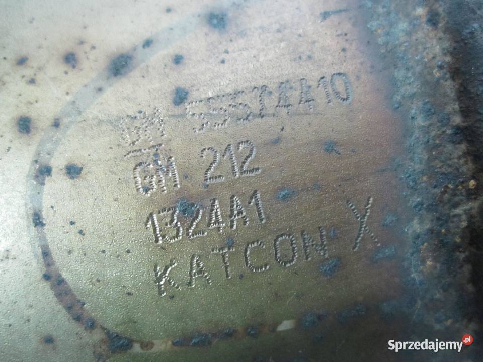 OPEL ZAFIRA 17 CDTI A17DTR 110 katalizator świętokrzyskie