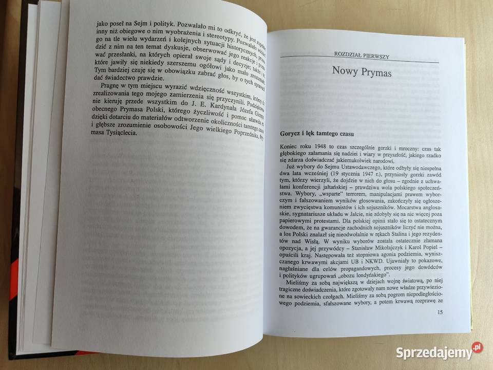 Prymas Stefan Wyszyński Opór i zwycięstwo Janusz śląskie Katowice sprzedam