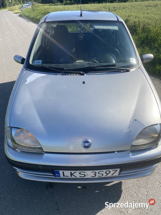 Fiat seicento 11 LPG 2003r uszkodzony