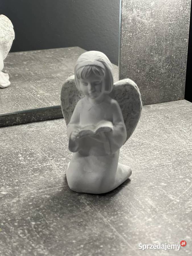 Anioł biały aniołek figurka biała Jasło sprzedam