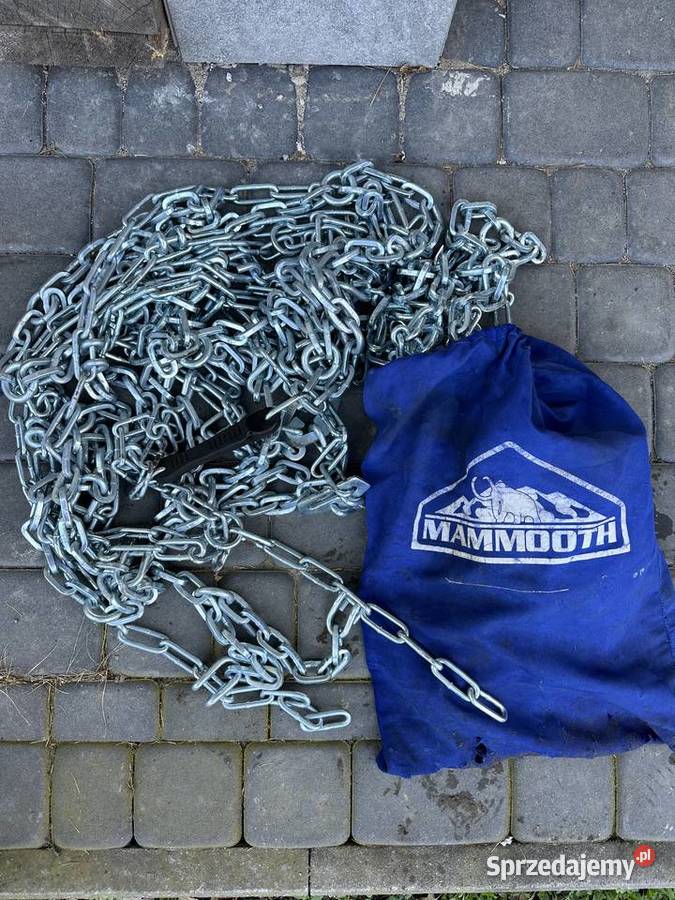 Łańcuchy śniegowe ciężarowe TIR Mega 2 Mammooth Gliwice