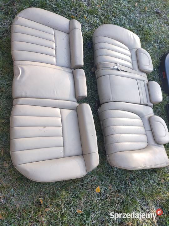 Peugeot 407 wnętrze komplet bananowe skóry Fotele i kanapy Zwoleń