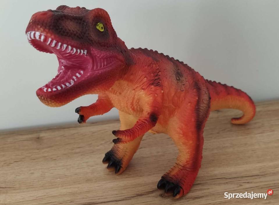 Duży Dinozaur Ryczy Tyranozaur TRex Figurka CE  Mogilany sprzedam
