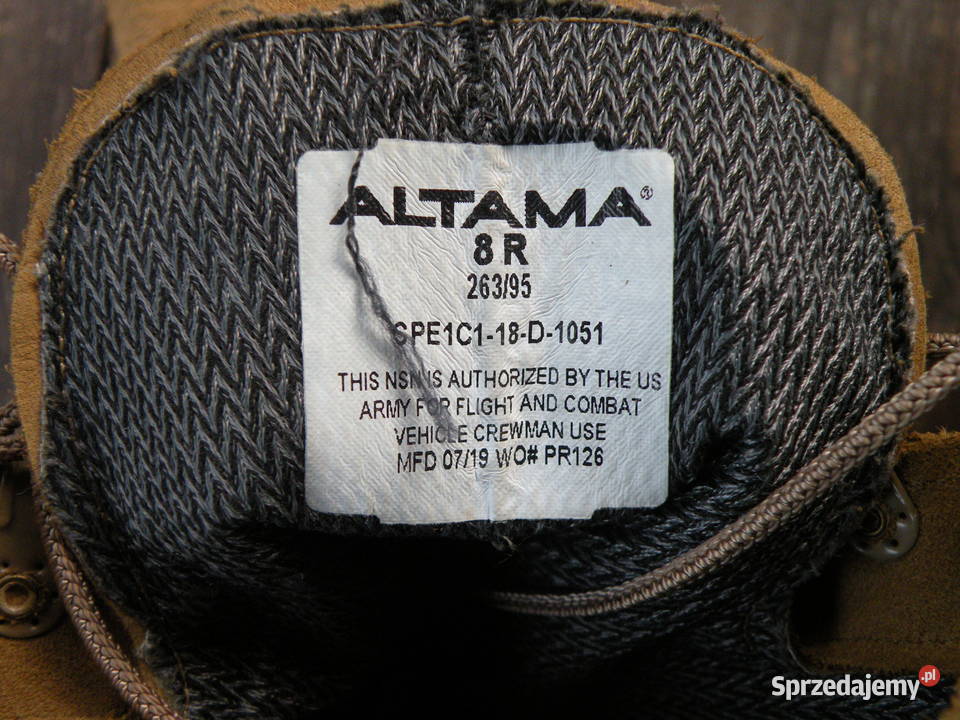 Buty ALTAMA Vibram Goretex 8R dolnośląskie