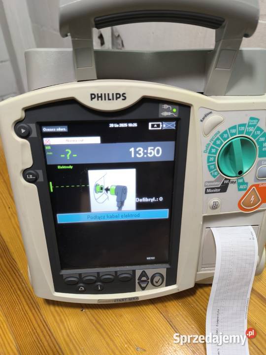Defibrylator PHILIPS MRX bez łyżek LIFEPAK 12 mazowieckie Jabłonna
