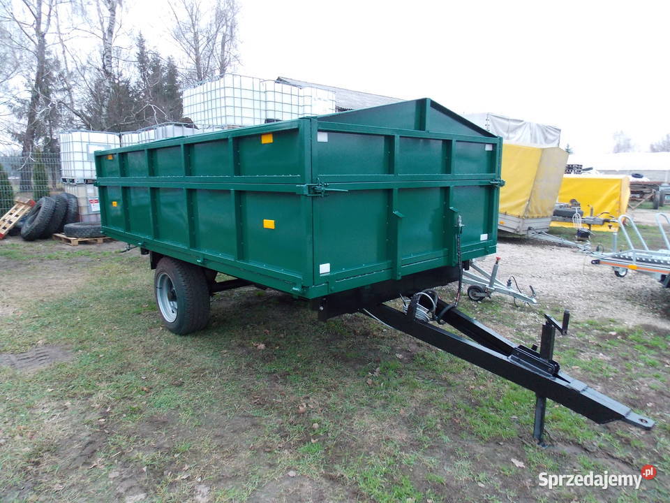 Przyczepa wywrotka nie d 47 55 hl 34 tony mocna Rolnictwo Nowe Iganie