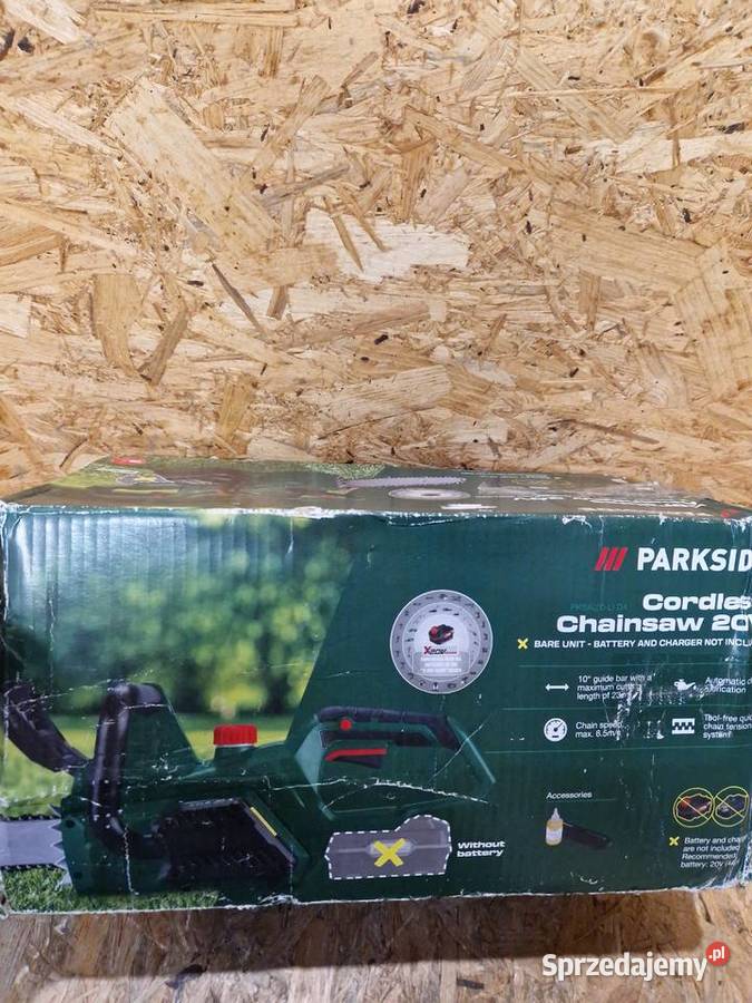 PARKSIDE Akumulatorowa piła łańcuchowa 20 V PKSA wielkopolskie Głogowa
