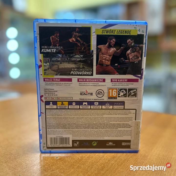 Gra na 4 UFC 4 Gry na konsole Elbląg sprzedam