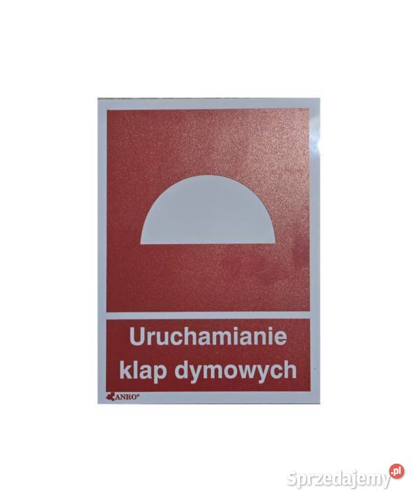 Znak przeciwpożarowy Uruchamianie klap dymowych Pozostałe małopolskie Krzeszowice
