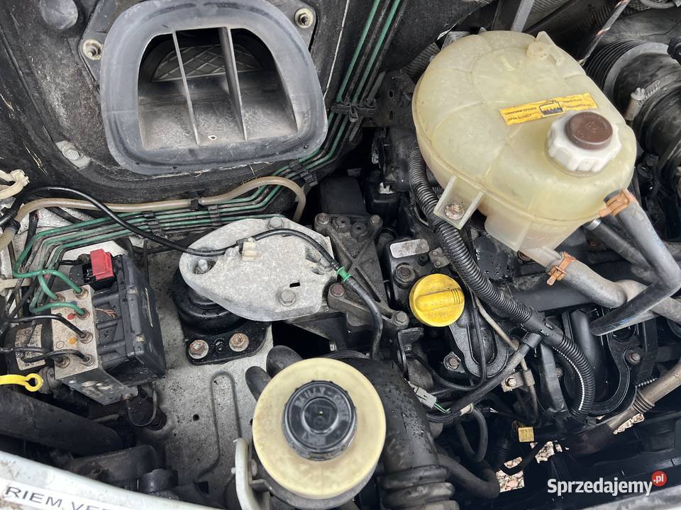 Opel Movano L2H2 22 DTi 90 35 t DMC 153tkm Hak 2 poduszka powietrzna pomorskie Kościerzyna
