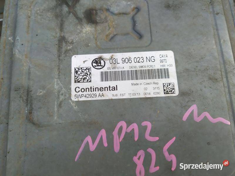 STEROWNIK SILNIKA KOMPUTER SKODA FABIA II 16 TDI Gliwice