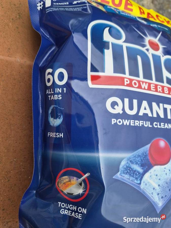 Kapsułki do zmywarki Finisch quantum 60 sztuk