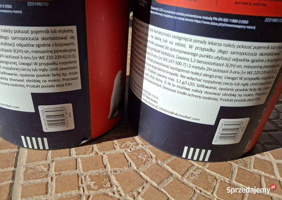 Farba Dulux EasyCare 10LNaturalnie Odporny Kwirynów