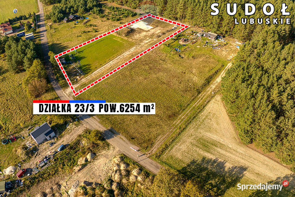 Bajeczna działka pod lasem z rozpoczętą budową 0m Sudoł
