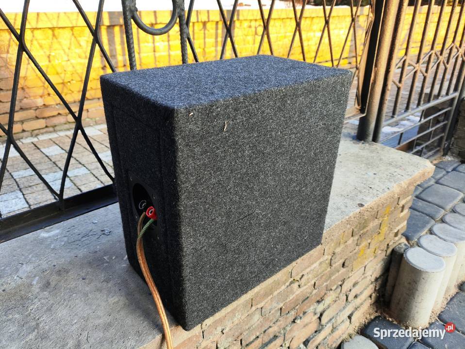 Skrzynia basowa bassowa tuba subwoofer Excursion Głośniki Elektronika Niegowonice