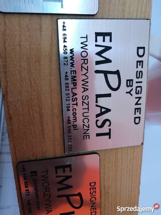 GRAWEROWANIE laminat grawerski GRAWER emplast Radwanice