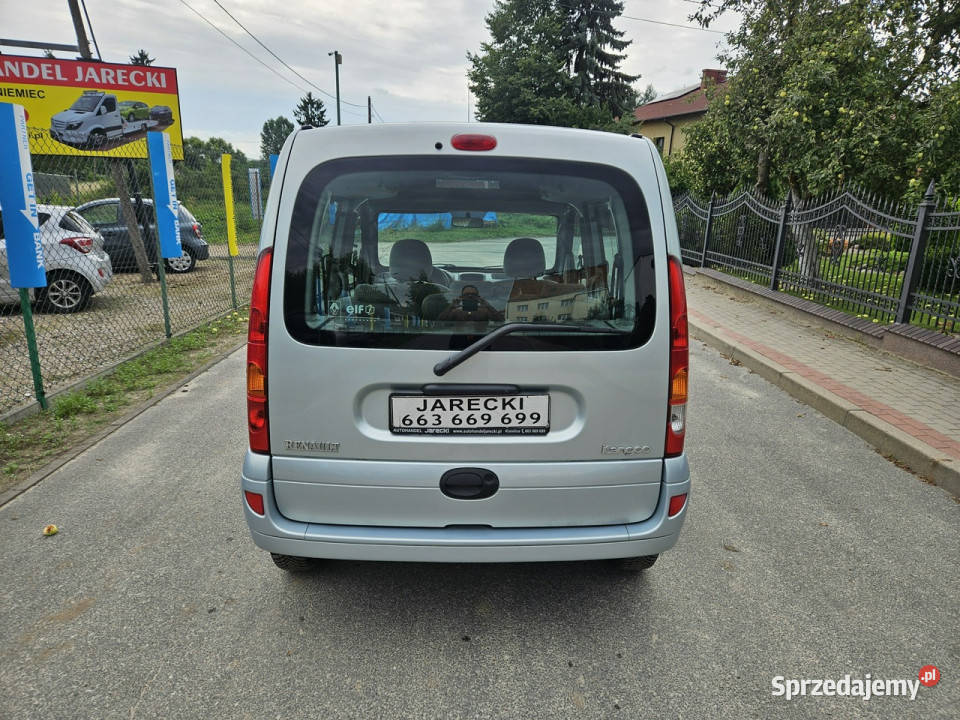 Renault Kangoo Opłacony Zdrowy Zadbany benzyna Kangoo Kisielice