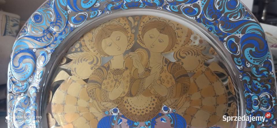 Patera Rosenthal w szkle 1979 r Zaprojektowany