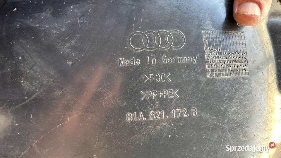 NADKOLE PRAWE PRZEDNIE AUDI Q2 81A 81A821172B lubuskie Gorzów Wielkopolski