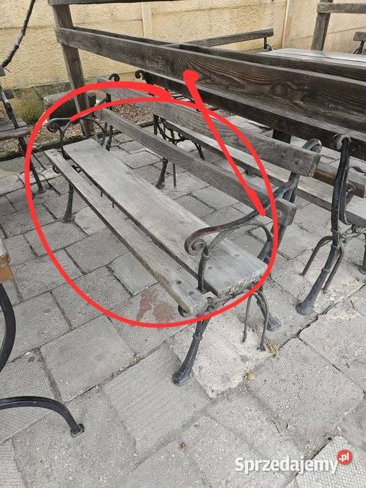 Ławki Gliwice sprzedam
