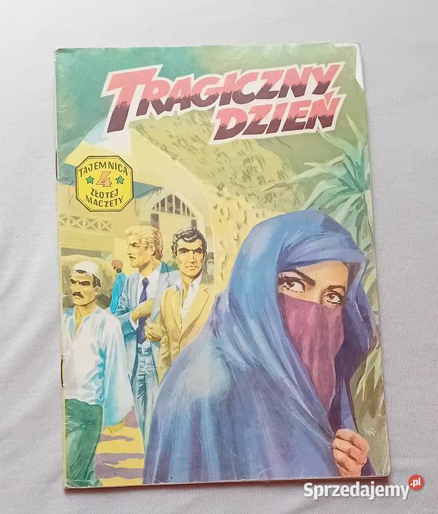 Komiks Tajemnica złotej maczety 4 Tragiczny Koźminek sprzedam