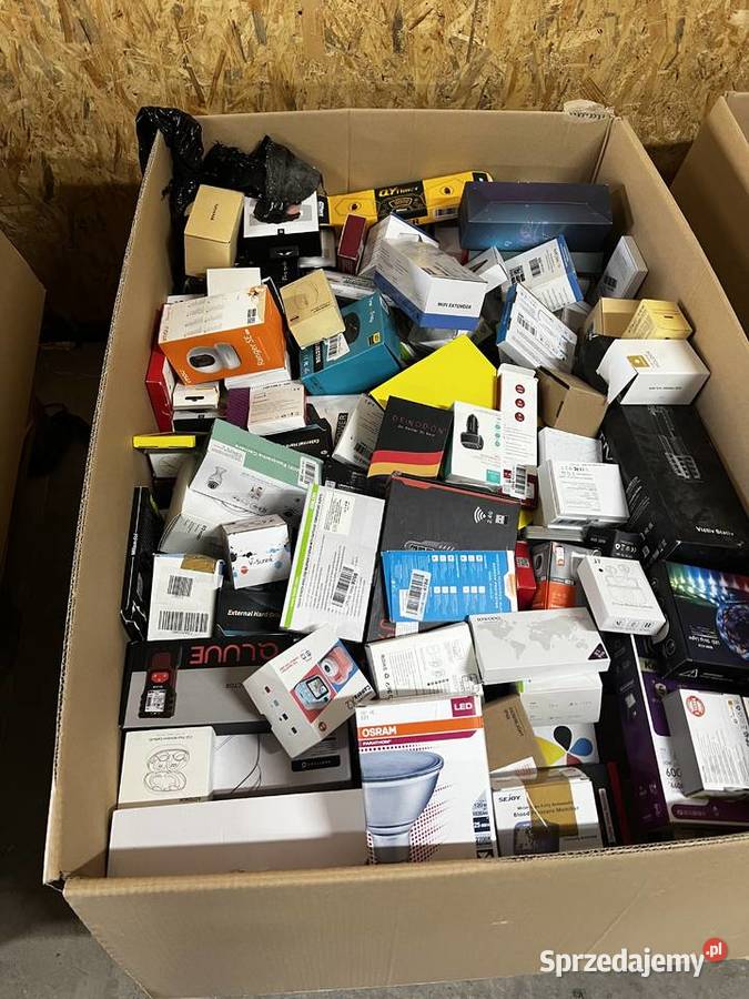 Paleta mix nadwyżki magazynowe zwroty AGD drobne AGD drobne Szczecin sprzedam
