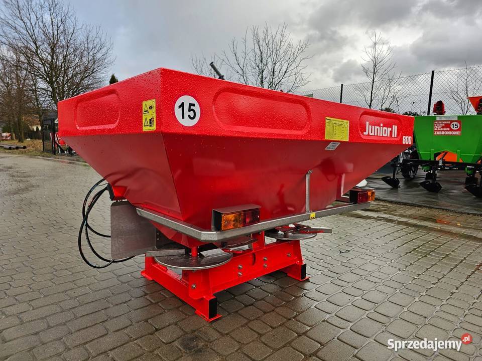 Rozsiewacz do nawozów siewka dwutalerzowy WOPROL Nowy Sącz