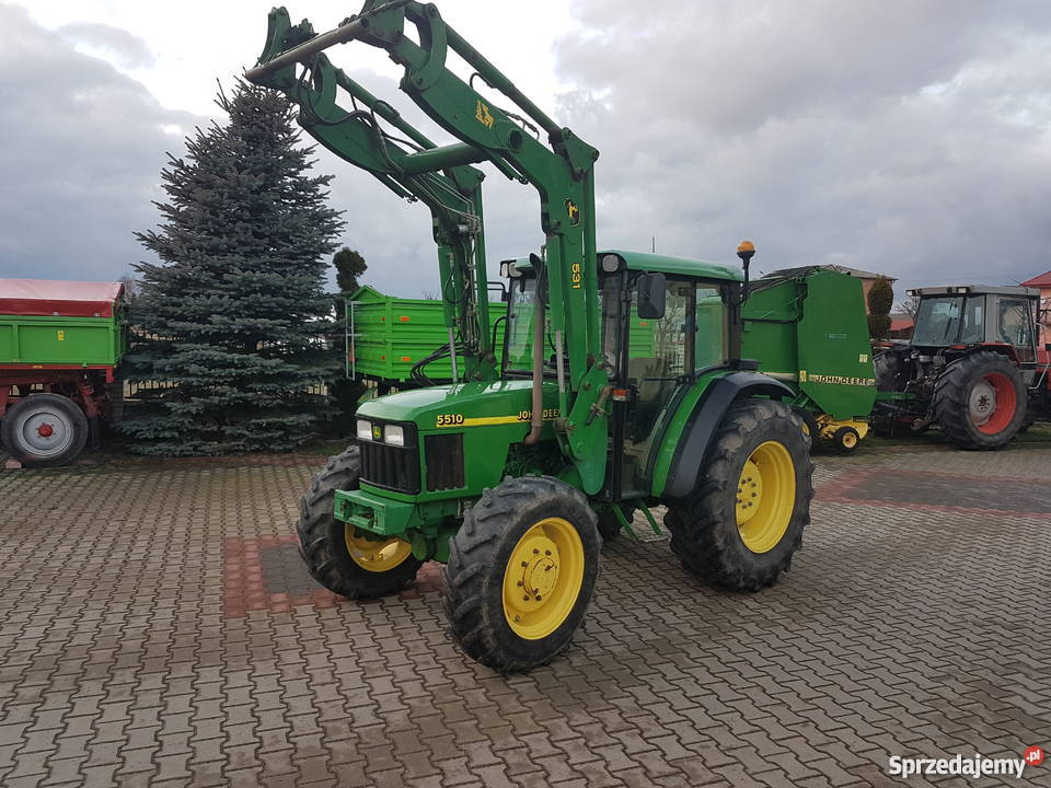 John Deere 5510 z turem jh 531 w oryginale Radom