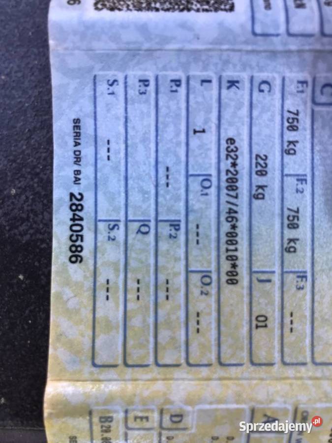 Przyczepka Syland Mrozy