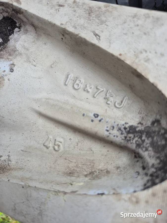 Oryginalne Alufelgi 18 Toyota RAV4 III 5x1143 aluminiowe Sobienie-Jeziory sprzedam