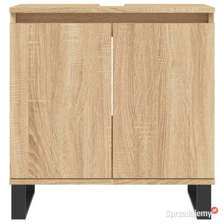 Szafka łazienkowa dąb sonoma 58x33x60 WM831591 Łazienkowe Warszawa