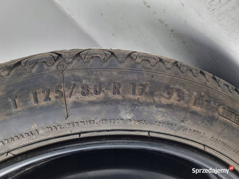 KOŁO DOJAZDOWE ZAPASOWE Volvo S80 I V70 II S60 I lubelskie Chełm