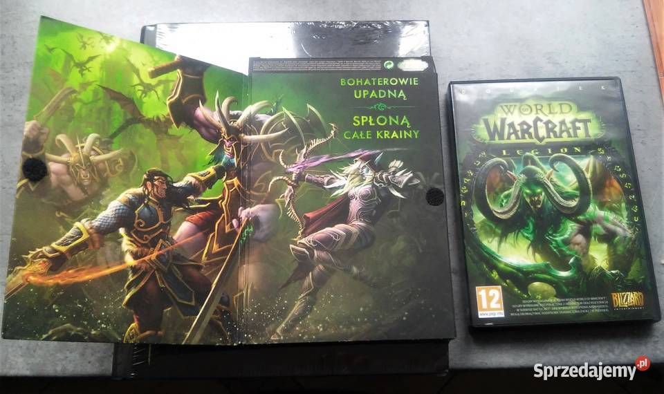 Warcraft Legion Artbook gra Koszalin sprzedam