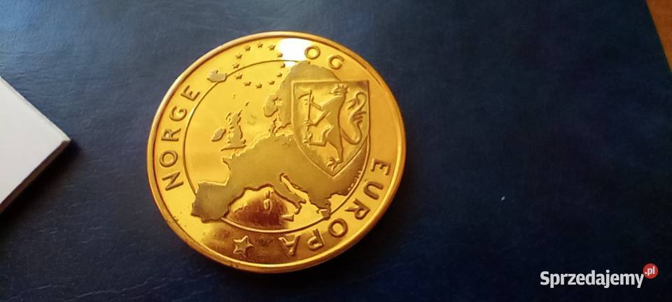 Stare monety 10 ECU 1994 Norwegia