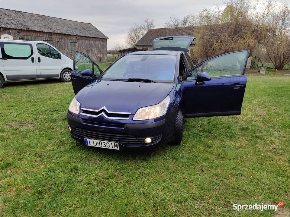 Citroen C4 wersja Exclusive stan 16 HDi sprowadzony Łęczna