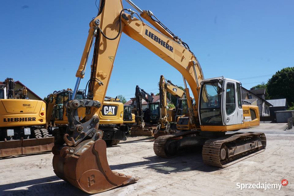Koparka gąsienicowa Liebherr R 906 2010 nie Jeziorko