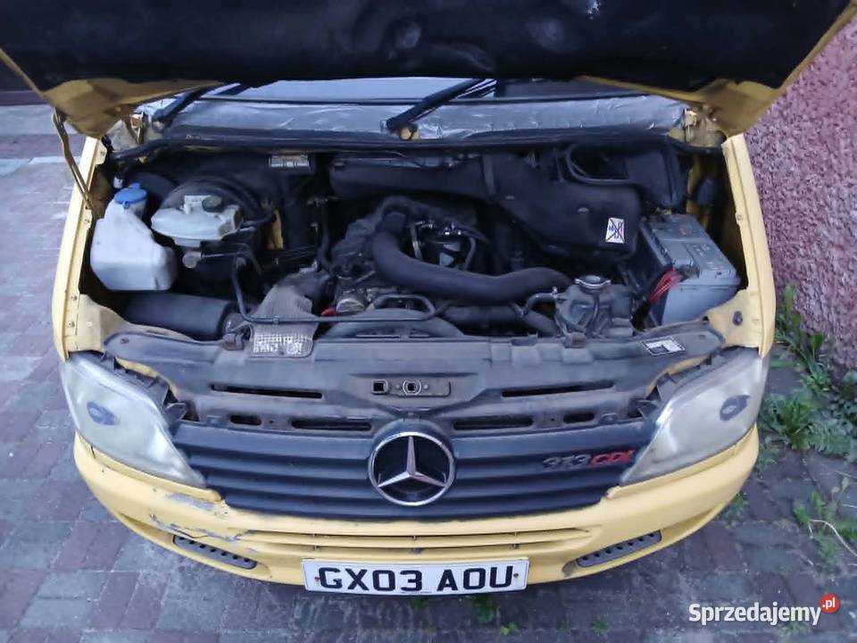 MERCEDES SPRINTER 903 313CDI 2004 ANGLIK Rok produkcji 2004 Kielce sprzedam