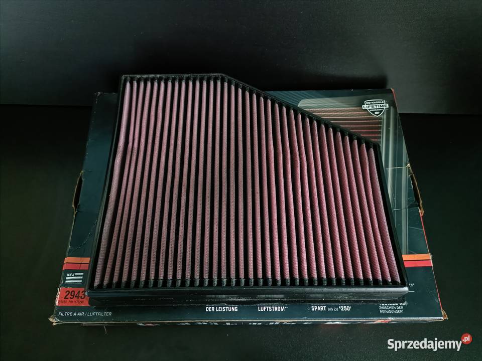 KN Filters 332943 Filtr powietrza BMW E6061 535D Motoryzacja Przeworsk