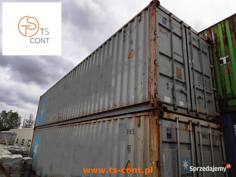 Kontener morski magazynowy budowlany 40 DV CARGO