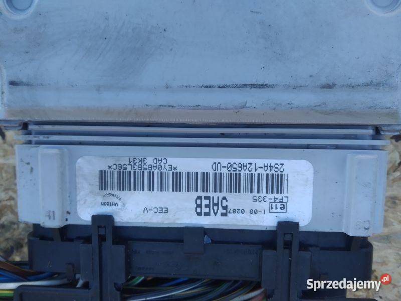STEROWNIK SILNIKA KOMPUTER ECU FORD FOCUS MK1 Czujniki i sterowniki Gliwice