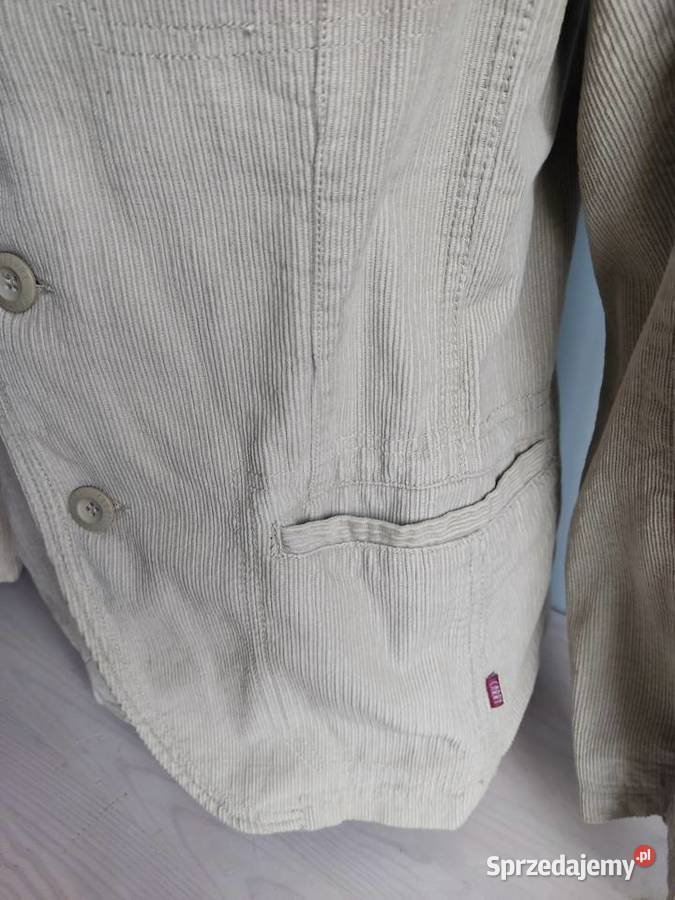 Marynarka sztruksowa Carry męska beżowa Rozmiar M opolskie Głuchołazy