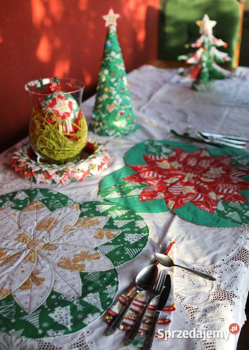 Boże Narodzenie Święta podkładki pod talerz Kraków