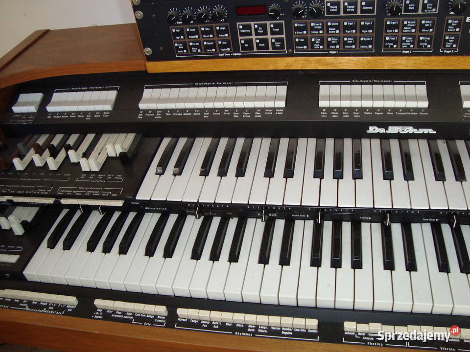 Organy niemieckie Bohm Instrumenty klawiszowe i MIDI zachodniopomorskie