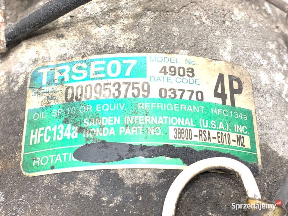 SPRĘŻARKA KLIMATYZACJI HONDA CIVIC VIII